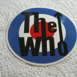 THE WHO..Vintage sticker..waterproof..nwt..we bundle..enjoy